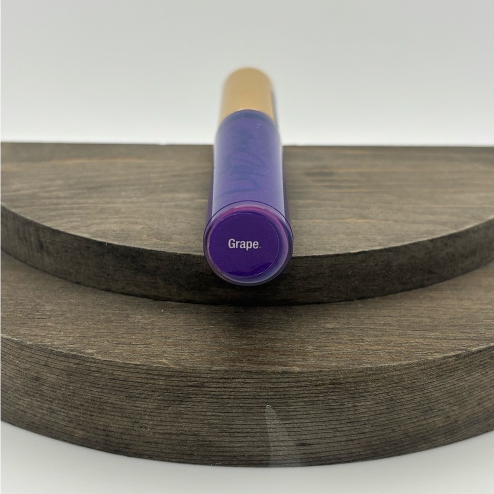 Lipsense Moisturizing Grape Lip Gloss NEW Vivid Deep Purple Tinted Whimsigoth